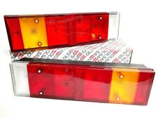 COPPIA FANALI POSTERIORI PER IVECO STRALIS EUROCARGO EUROSTAR EUROTECH + LAMPADE