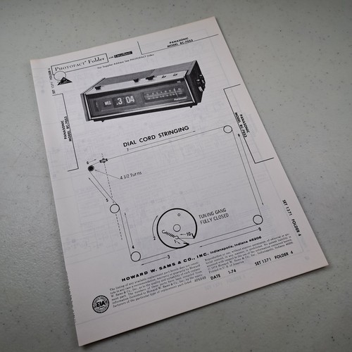 Panasonic 7053 manuale 1974 - panasonic,