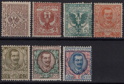 Regno italia 1901 floreale - regno,