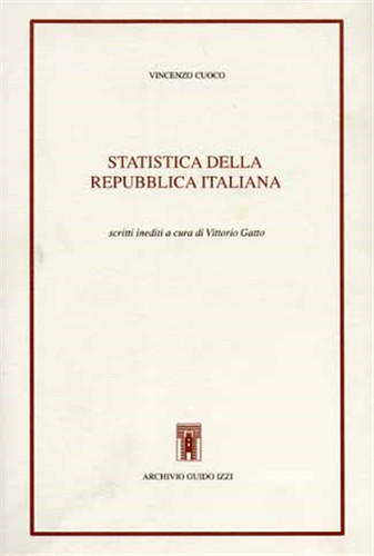 Cuoco vincenzo statistica - cuoco,vincenzo.,