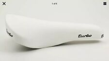 NUOVO Selle Italia Turbo bianco sella/sella bici classica 140mm Retro Road Tour 1980