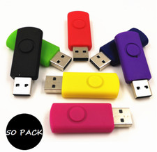 Commercio all'ingrosso/lotto/ingrosso (confezione da 50) usb 2.0 flash drive pollice memory stick penna di archiviazione