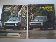 PROVA QUATTRORUOTE 1982 VOLKSWAGEN GOLF GL contro GOLF GL/E