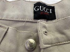 Gucci Jeans Uomo 33x34 Beige