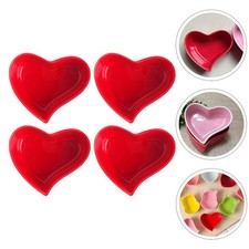  4 pezzi dessert ciotola in ceramica budino torta torta mousse ciotola ad alta