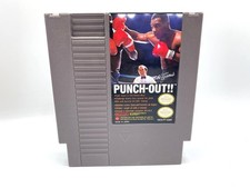 Mike Tyson's Punch-Out !! Nintendo NES 1987 Solo cartuccia PAL Made in japan