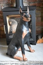Vintage Extra Large Doberman