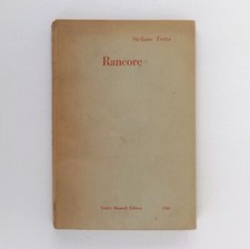 Stefano Terra - RANCORE - Einaudi Ed. 1946. Prima edizione in Italia