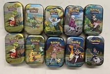 Mini-tin Mystery Box Pokemon Card Lotto 40 Carte ITA Rare Holo Reverse Vintage
