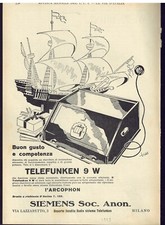 TELEFUNKEN RADIO - Pubblicità
