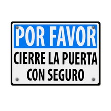 Horizontal Metal Sign Gate in