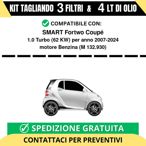 Tagliando per smart fortwo - tagliando,