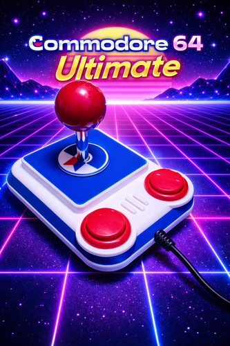 Joystick commodore ultimate - joystick, 64