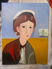 Quadro dipinto ritratto - quadro,