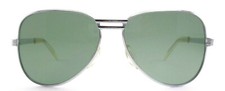 Occhiale da sole vintage anni 70 uomo  colore acciaio