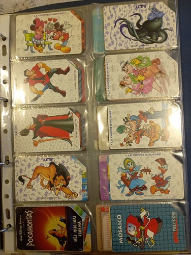 Carte telefoniche rare anni - carte, 90
