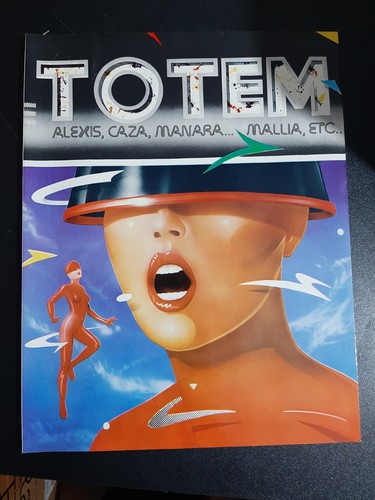 Rivista fumetti totem - rivista,