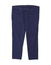 TRUSSARDI Pantalone Uomo Slim Casual W40 L27 Blu BT08