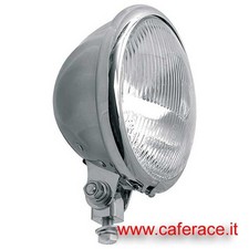 Faro anteriore moto cromato