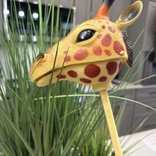 Pinza giraffa Wild Republic nuova con etichetta, presa testa oversize