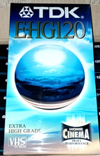 TDK E-HG 120 VIDEOTAPE VHS
