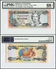 Bahamas 1/2 dollaro, 2001