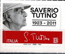 2023 REPUBBLICA ITALIANA n. 4411 SAVERIO TUTINO 1 V ADESIVO MF132193