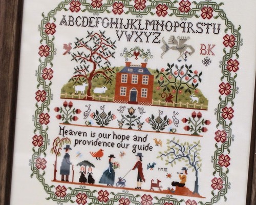 Cross stitch pattern - cross,