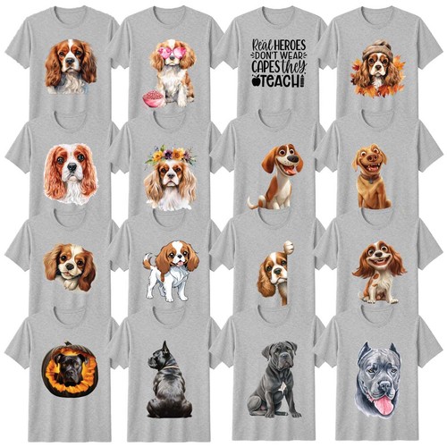 Shirt cane acquerello - t-shirt,