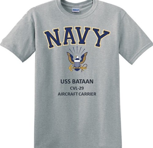 Maglietta uss bataan cvl - maglietta,