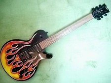 Dean Dragster Custom Flame M.Y. 2005 Les Paul Killer Guitar Grover Turners