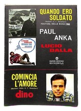 EBOND Spartiti Paul Anka Lucio Dalla - Quando ero Soldato LIBRO LI040283