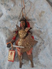 Antico Burattino Marionetta Pupi Siciliani ALTEZZA cm 30 FRANCESCO MONTORO