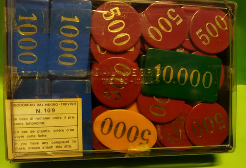 Confezione 120 fiches chips - 120,