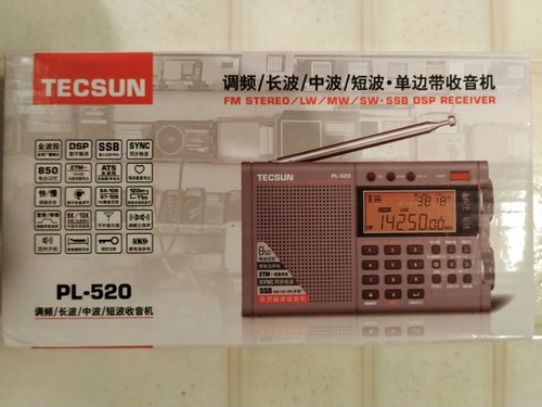 Nuovo zecca tecsun - nuovo, pl-520