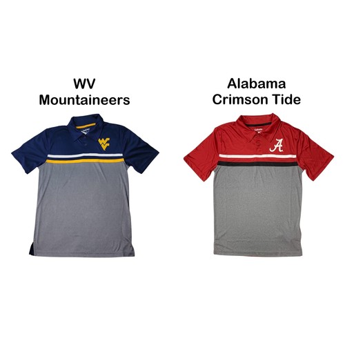 Polo uomo ncaa con licenza - ncaa,