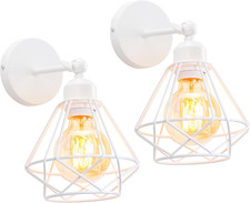 2 Pezzi Lampada Da Parete
