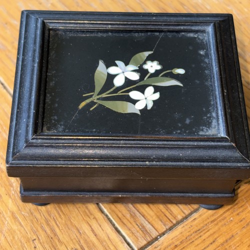 Antique pietra dura wooden - pietra,