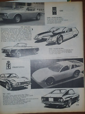 OSI FIAT PININFARINA DINO FORD TAUNUS  - PUBBLICITA' D'EPOCA ADVERTIS ADV-0123
