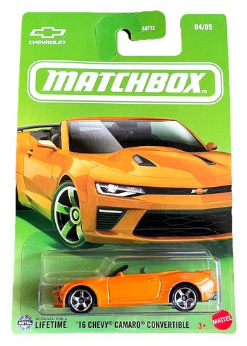 Matchbox chevy camaro - matchbox,