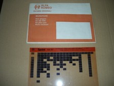 ALFA ROMEO CATALOGO RICAMBI