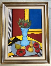 QUADRO DIPINTO ASTRATTO OLIO TELA Antonio Barilà ARTE CONTEMPORANEA EPOCA '900