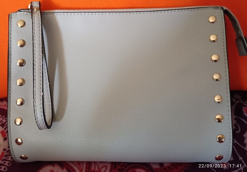 Pochette grigio chiaro con - pochette,