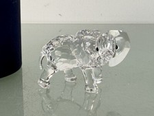 Statua Swarovski 674587 elefante bambino cucciolo 6 cm confezione originale c...