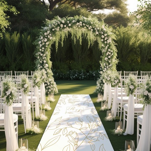 Tappeto matrimonio con - tappeto,