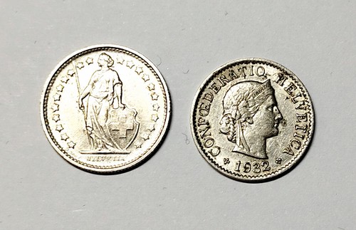 Lotto monete svizzera - lotto, 2