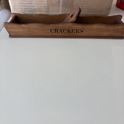 Vassoio porta cracker legno - vassoio,