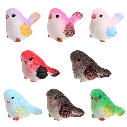 Pezzi miniature uccellini - pezzi,