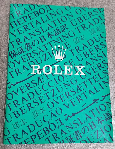 Rolex libro traduzione - rolex,