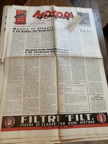 Motori nel mondo - nel, giornale